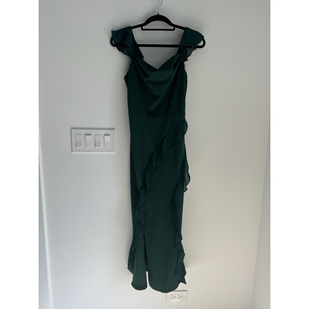 GRACE KARIN Sleeveless Turn-down Collar Fishtail High Slit Bodycon Party NEW